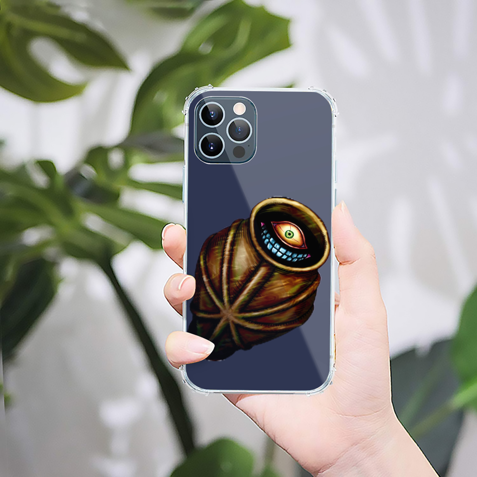（画像用） 遊☆戯☆王 Yu-Gi-Oh! 【iPhone 12シリーズ対応】透明スマホケース（クリアソフトケース）